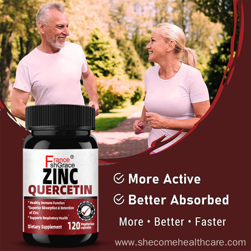 Zinc Quercetin Vitamin Antioxidant Immune Vitamin Capsules